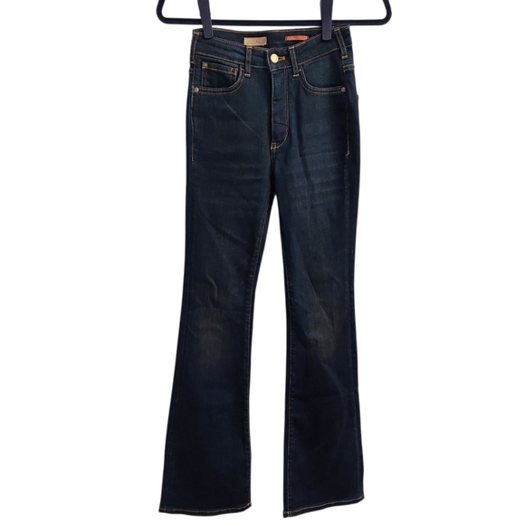 PILCRO The Icon Dark Blue Boot Cut Jeans - Picture 1 of 11